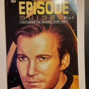 STAR TREK EPISODE GUIDE #1 CAPTAIN KIRK ORIGINAL SERIES EPISODE 1 TO EPISODE 40